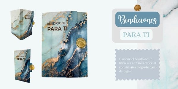 Haz que el regalo de un libro sea aún más especial con nuestra elegante caja de regalo.