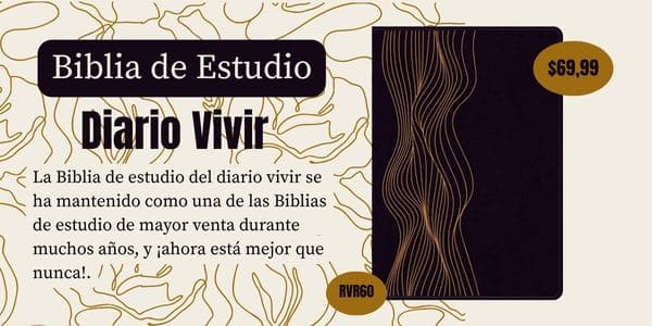 La Biblia de estudio del diario vivir se ha mantenido como una de las Biblias de estudio de mayor venta durante muchos años, y ¡ahora está mejor que nunca! Esta edición ha sido completamente revisada y actualizada y ofrece aún más contenido que la edición RVR60 anterior.