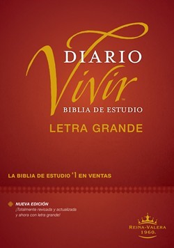 RVR60 Diario Vivir Letra Grande (Tapa Dura) [Biblia de Estudio]