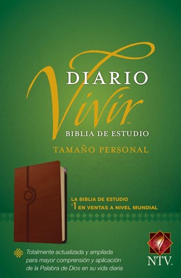 NTV Biblia de Estudio Diario Vivir Tamaño Personal (Imitación Piel) [Biblia de Estudio]