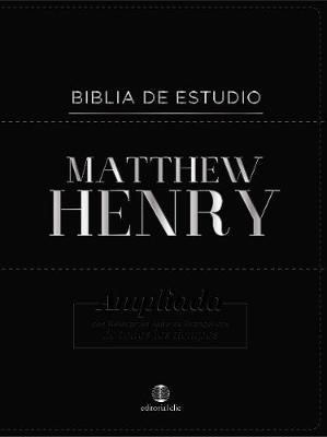 RVR Biblia de Estudio Matthew Henry (Piel especial) [Biblia de Estudio]