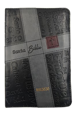 RVR2020 Tamaño Portátil Letra Grande con Cierre (Imitación Piel) [Biblia]