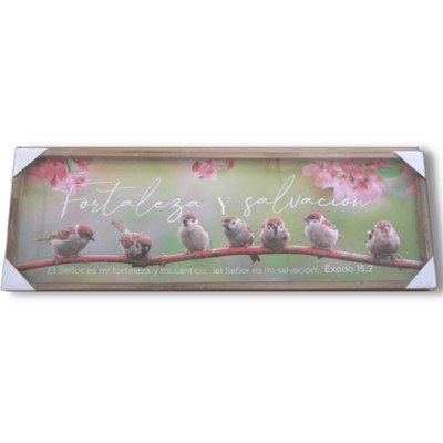Cuadro Canvas Horizontal - Fortaleza y Salvación (Lienzo) [Miscelánea]