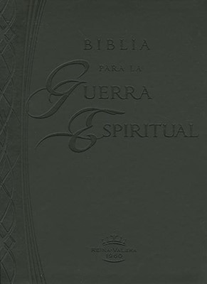 RVR60 Biblia de la Guerra Espiritual con Índice (Imitación Piel) [Biblia de Estudio]