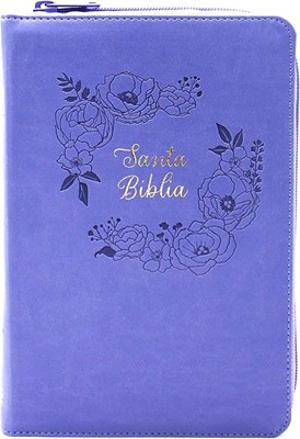 RVR60 Biblia Letra Grande Tamaño Manual con Cierre e Índice (Imitación Piel) [Biblia]