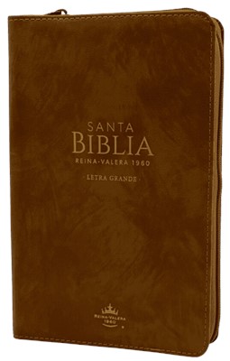 RVR60 Biblia Tamaño Manual Letra Grande con Cierre