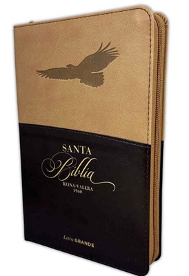 RVR60 Biblia Expresión Águila Tamaño Portátil Índice con Cierre
