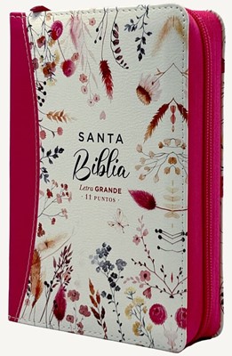 RVR60 Biblia Primaveral Tamaño Portátil con Cierre (Imitación Piel) [Biblia]