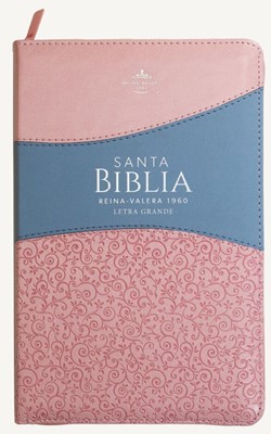 RVR60 Biblia Bitono Tamaño Manual Letra Grande con Cierre