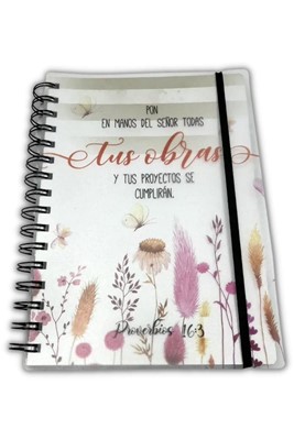 Libreta Anillada Transparente - Tus Obras