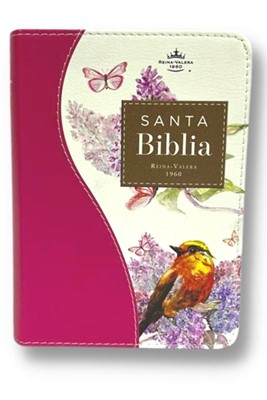 RVR60 Biblia Bitono Jardín Pájaro Tamaño Bolsillo