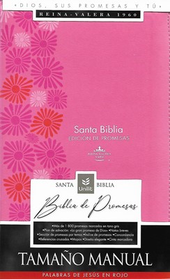 RVR60 Biblia de Promesas Tamaño Manual Letra Grande con Cierre e Índice