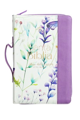 RVR60 Biblia Tamaño Manual Letra Grande con Índice y Cierre