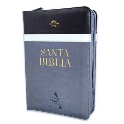 RVR60 Biblia Tamaño Portatil Letra Grande con Cierre