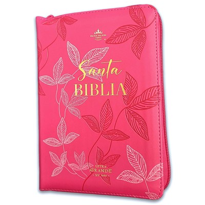 RVR60 Biblia Tamaño Portatil Letra Grande con Cierre