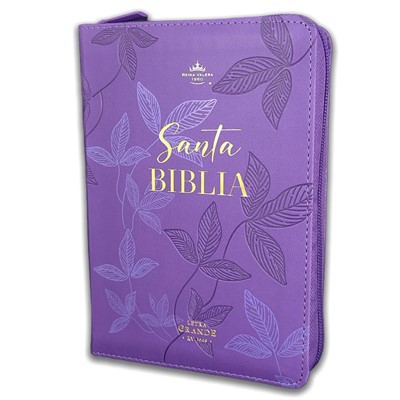 RVR60 Biblia Tamaño Portatil Letra Grande con Cierre