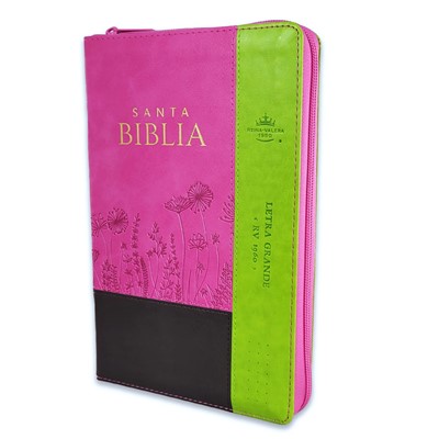 RVR60 Biblia Tamaño Manual Letra Grande con Cierre e Índice