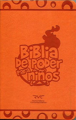 B RVC DE PODER PARA NIÑOS IMIT CUERO NARANJA