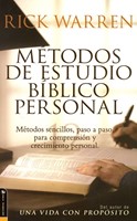 Métodos de Estudio Bíblico Personal (Rústica) [Libro]