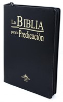RVR60 Biblia para la Predicación con Cierre (Imitación Piel) [Biblia]