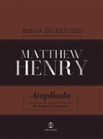 RVR Biblia de Estudio Matthew Henry (Imitación Piel) [Biblia de Estudio]