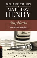RVR Biblia de Estudio Matthew Henry (Tapa Dura) [Biblia de Estudio]