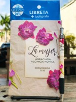 Libreta Pack + Boligrafo La Mujer agraciada Lucianos