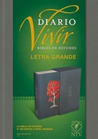 NTV Biblia de Estudio Diario Vivir Letra Grande (Tapa Dura) [Biblia de Estudio]