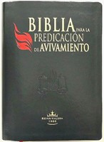 RVR60 Para la Predicación de Avivamiento (Imitación Piel - Negro) [Biblia]