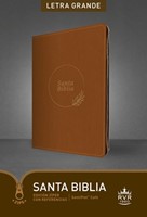 RVR60 Biblia Letra Grande con Cierre, Referencias e Índice (Imitación Piel) [Biblia]