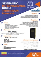Seminario Presencial de la Biblia Thompson (Imitación Piel)