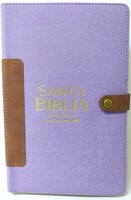 RVR60 Tamaño Manual Letra Grande con Broche (Imitación Piel) [Biblia]