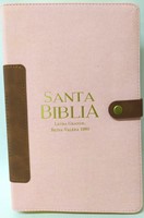 Biblia RVR60 Tamaño Manual Letra Grande con Broche (Imitación Piel) [Biblia]