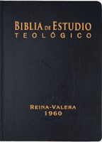 RVR60 Biblia de Estudio Teológico con Índice (Tapa Dura) [Biblia de Estudio]