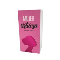 Mini Placa de Madera  - Mujer Virtuosa (Madera) [Miscelánea]