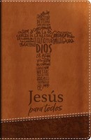 RVR60 Biblia de Promesas Jesús para Todos Tamaño Manual Letra Grande con Cierre (Imitación Piel) [Biblia]