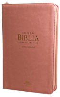 RVR60 Biblia Tamaño Manual Letra Grande con Cierre (Imitación Piel) [Biblia]