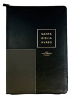 RVR60 Biblia Tamaño Super Gigante con Índice y Cierre (Imitación Piel) [Biblia]