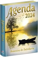 Agenda 2024 Momentos de Sabiduría -  Alborada (Rústica) [Agenda]