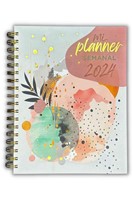 Planner Semanal 2024 Amarillo (Tapa Dura) [Agenda]