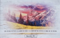 Cuadro Canvas - Los Cielos Cuentan (Lienzo) [Miscelánea]