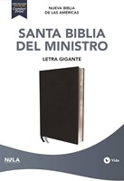 NBLA Biblia del Ministro Letra Gigante (Imitación Piel) [Biblia]