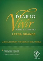 NTV Biblia de Estudio Diario Vivir Letra Grande (Tapa Dura) [Biblia de Estudio]