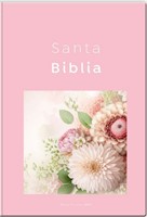 RVR60 Biblia Económica Tamaño Manual - Rosa Flor (Rústica) [Biblia]