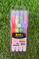 Pack 4 Resaltadores de Gel (Plástico)