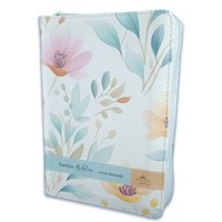 RVR60 Biblia Tamaño Manual Letra Grande con Cierre e Índice (Imitación Piel)