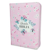 RVR60 Biblia Tamaño Portatil Letra Grande con Cierre (Imitación Piel)