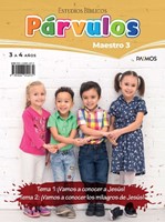 Párvulos Maestro 3 + Visuales Vamos a Conocer a Jesús (Rústica)