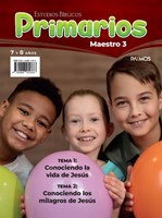Primarios Maestro 3 + Visuales Conociendo La Vida de Jesús S2 - 25 (Rústica)