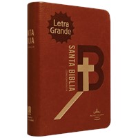 RVR60 Biblia Tamaño Compacta Letra Grande (Imitación Piel)